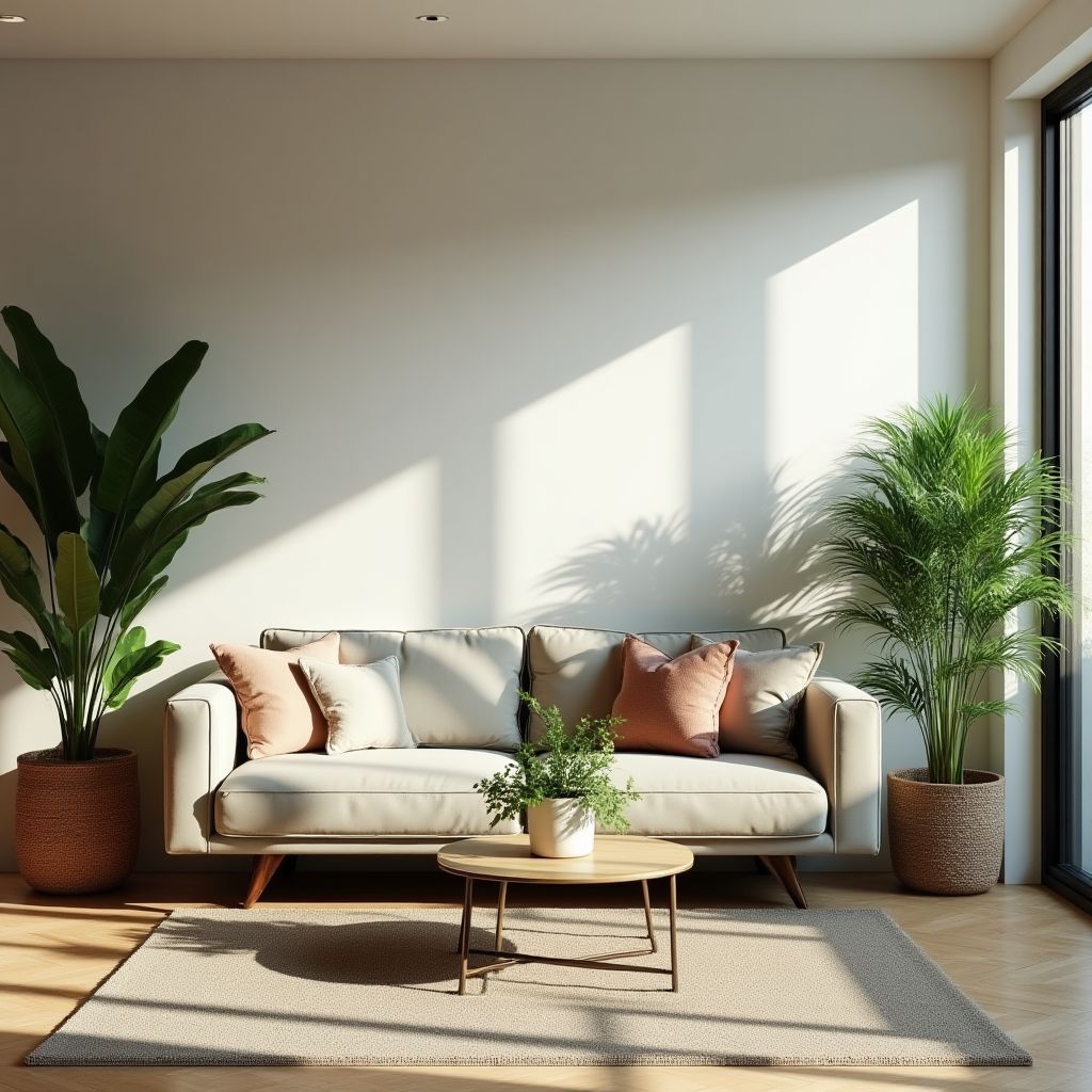 Salon avec Plantes